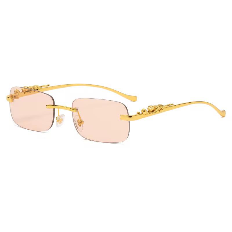 Lunettes de soleil vintage rectangulaires